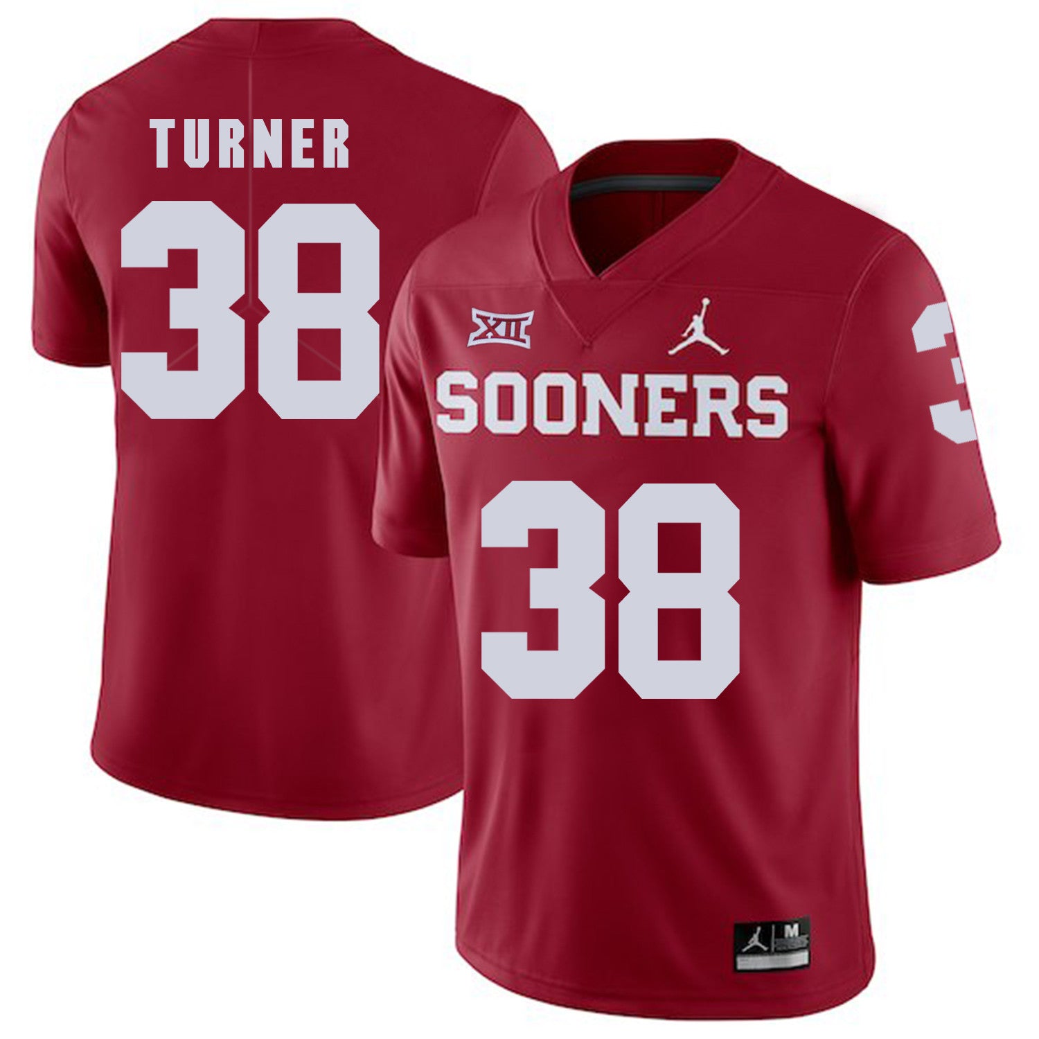 Reggie Turner Oklahoma Sooners red jersey
