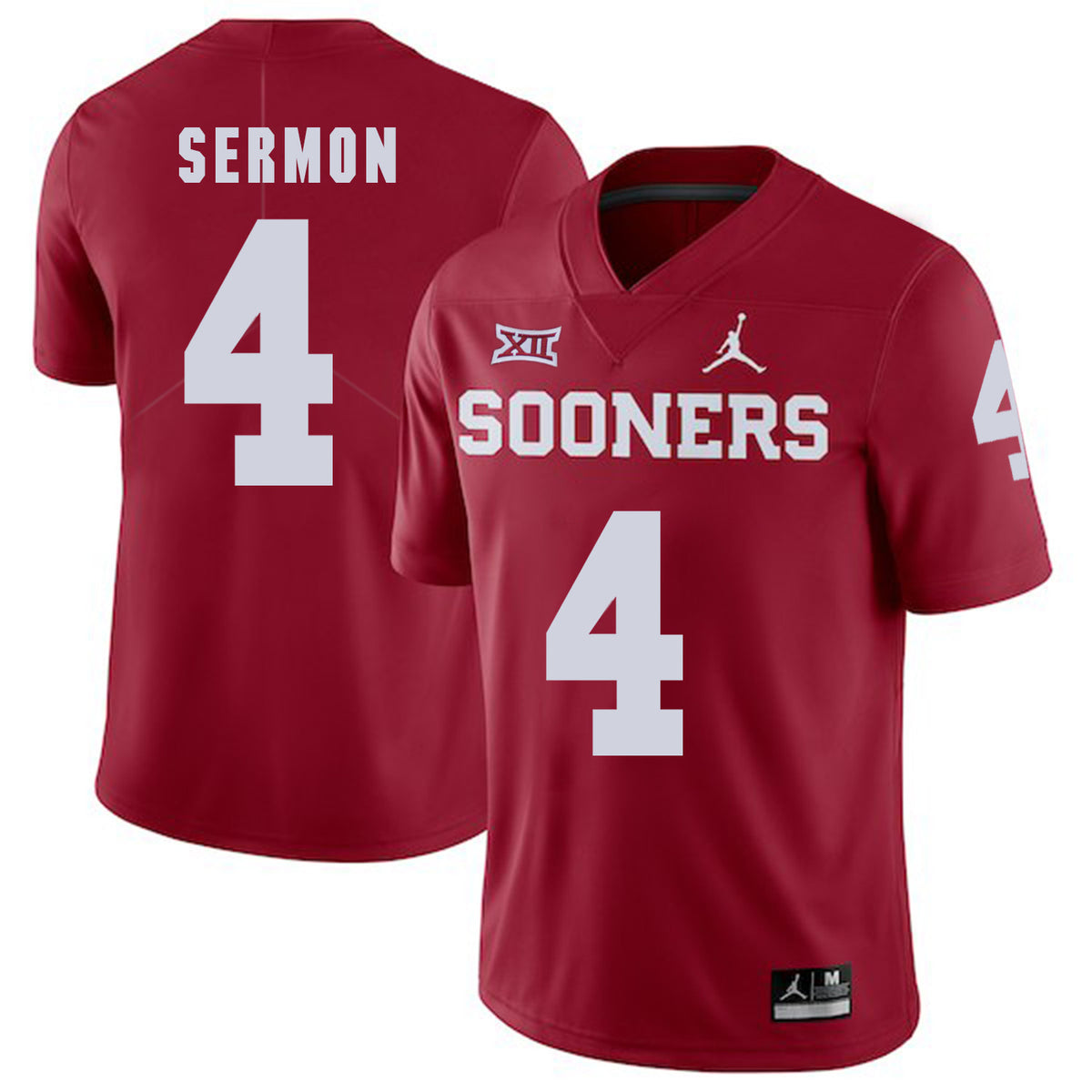 Trey Sermon Oklahoma Sooners red jersey