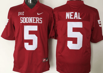 Durron Neal Oklahoma Sooners red jersey