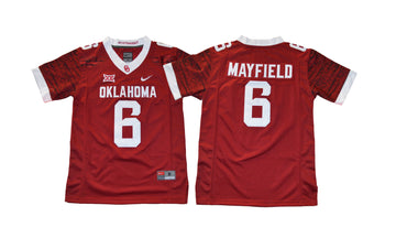 Baker Mayfield Oklahoma Sooners red jersey