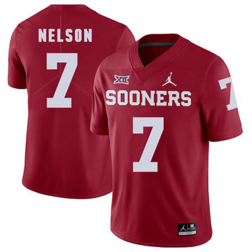 Corey Nelson Oklahoma Sooners red jersey