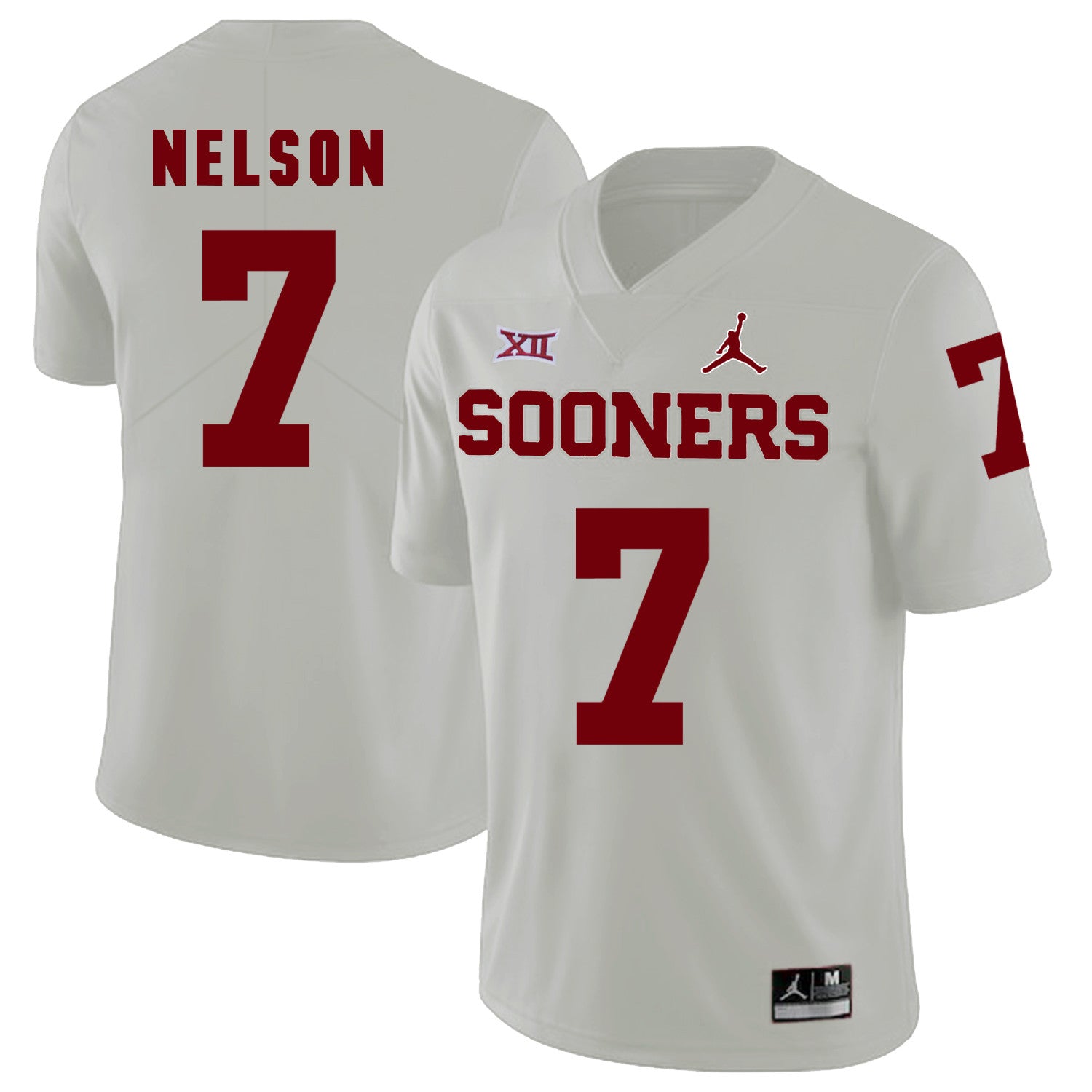 Corey Nelson Oklahoma Sooners white jersey