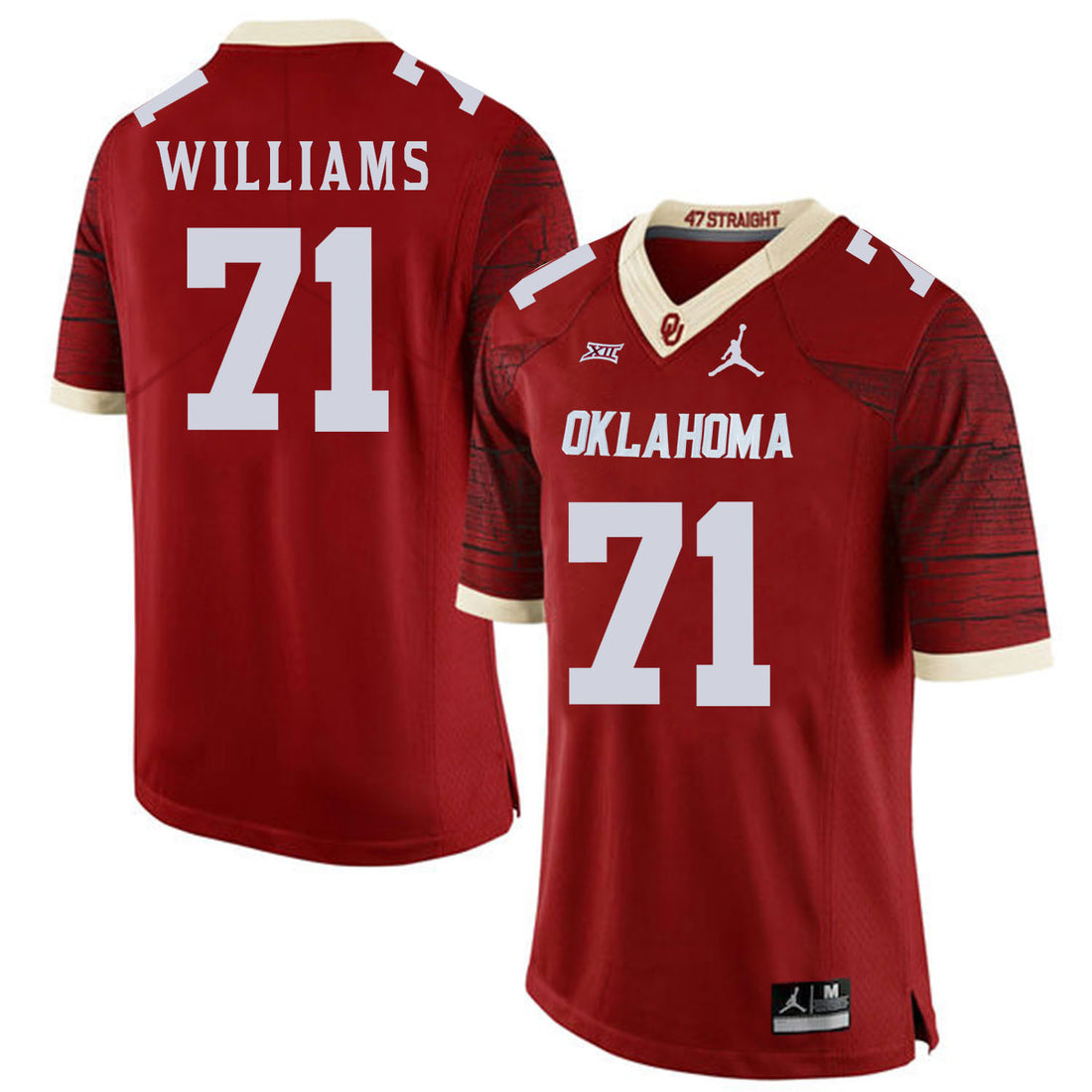 Trent Williams Oklahoma Sooners red Game jersey