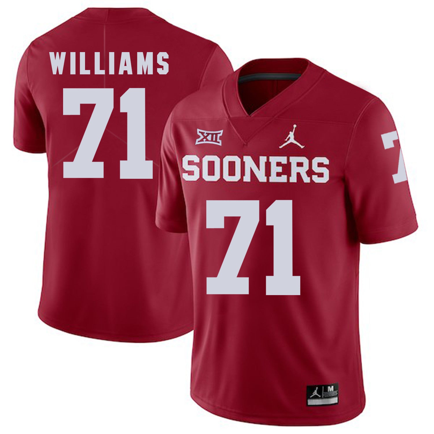 Trent Williams Oklahoma Sooners red jersey