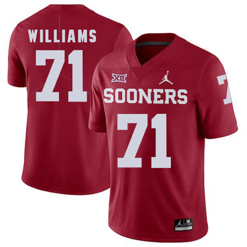 Trent Williams Oklahoma Sooners red jersey