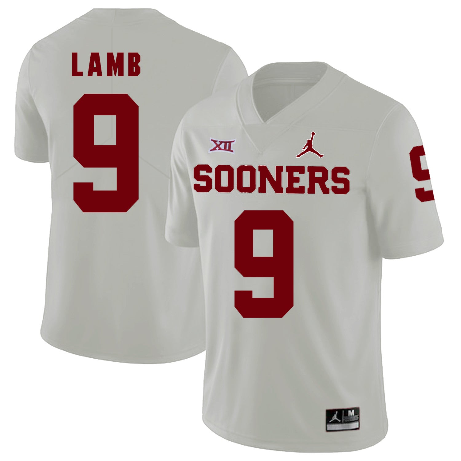 CeeDee Lamb Oklahoma Sooners white jersey