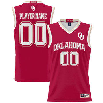 Oklahoma Sooners red jersey