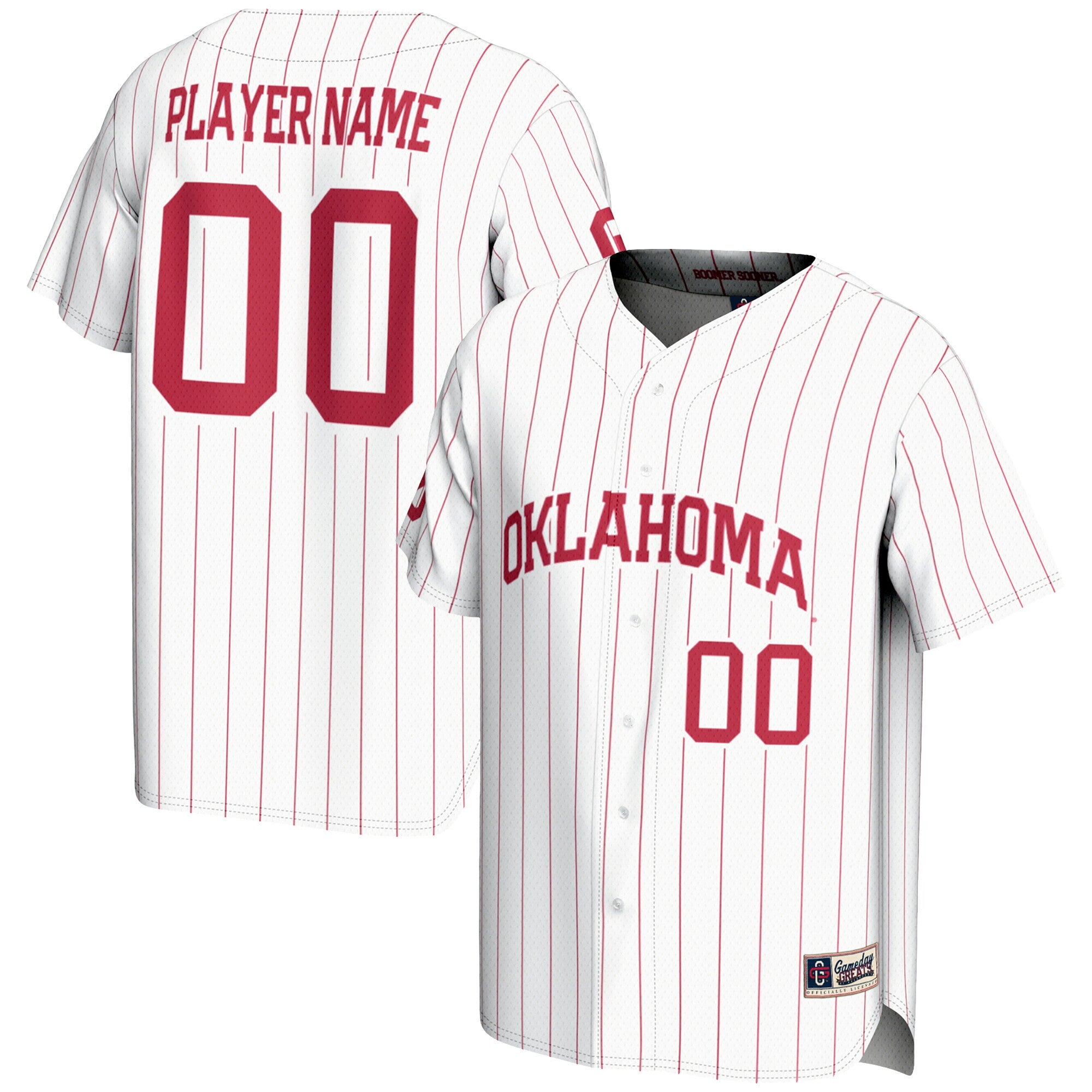 Oklahoma Sooners white jersey