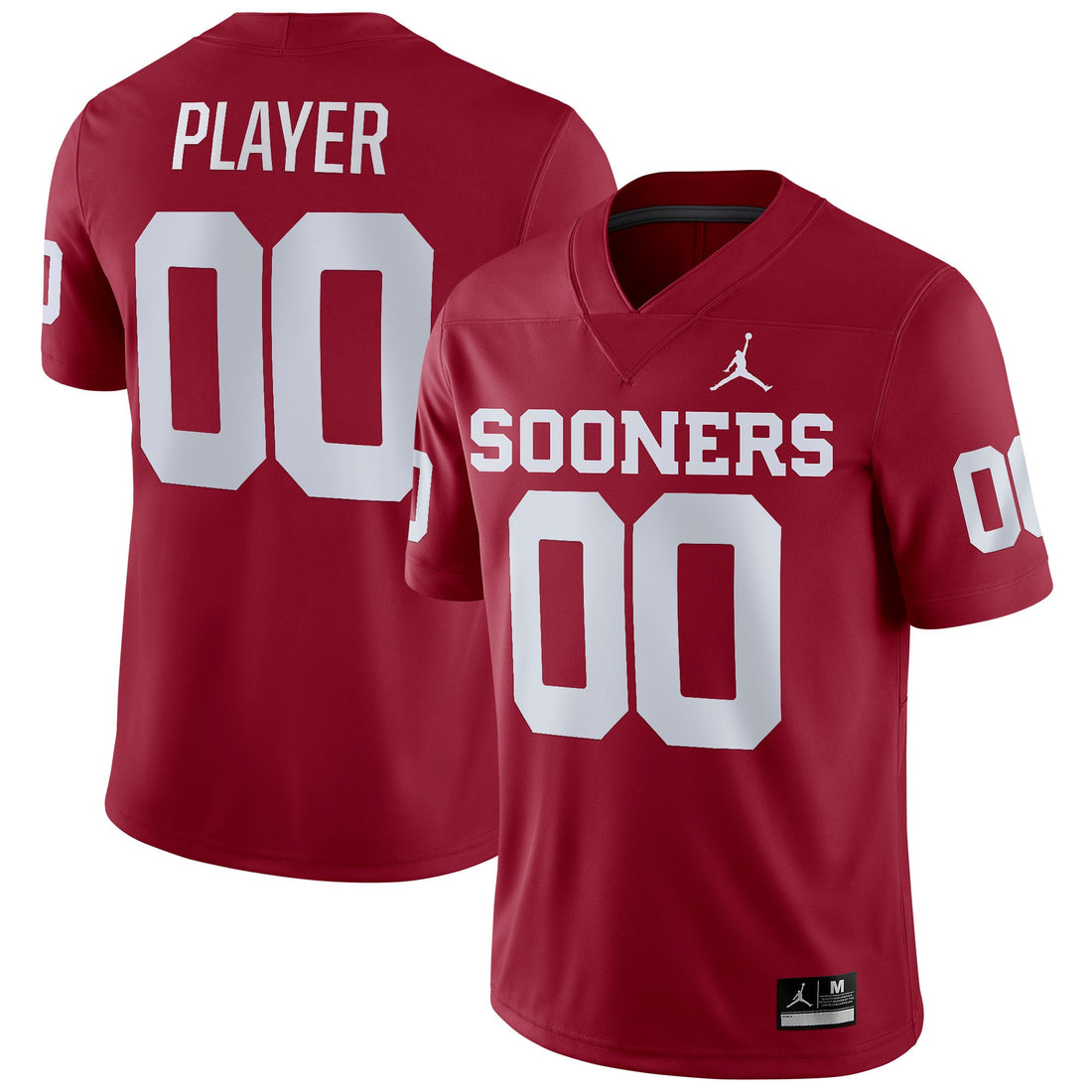 Jordan Brand Oklahoma Sooners crimson jersey