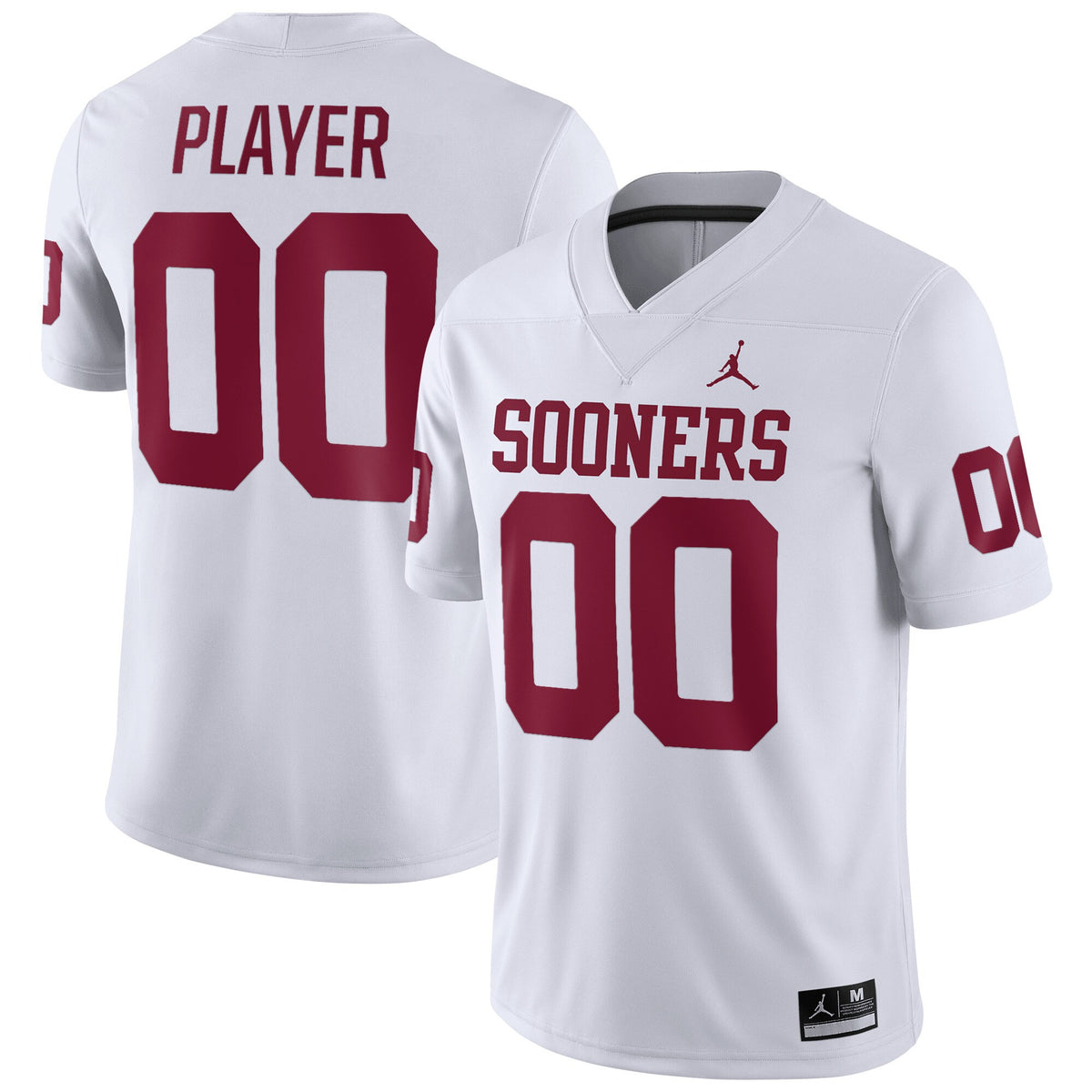 Jordan Brand Oklahoma Sooners white jersey