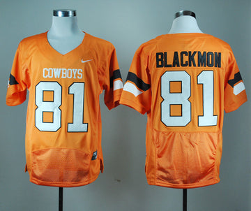 Blackmon Oklahoma State Cowboys orange jersey