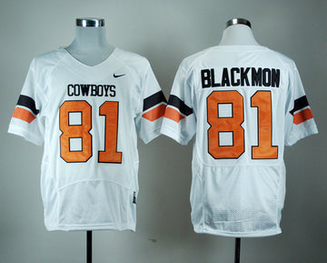 Blackmon Oklahoma State Cowboys white jersey