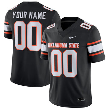Oklahoma State Cowboys black Alternate jersey