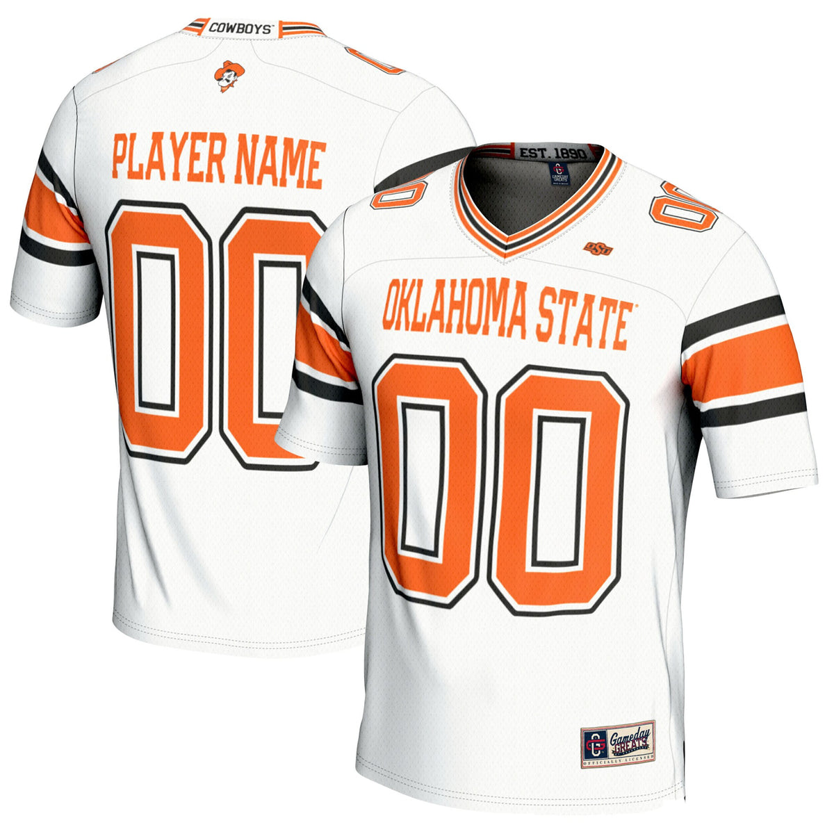 Oklahoma State Cowboys white jersey