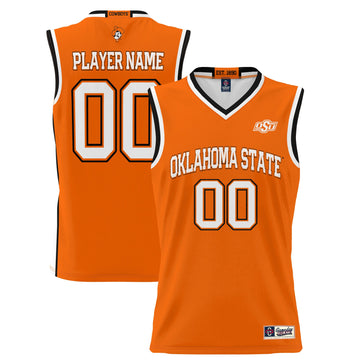 Oklahoma State Cowboys orange jersey