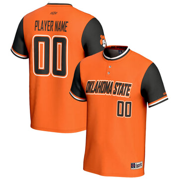 Softball Oklahoma State Cowboys orange jersey