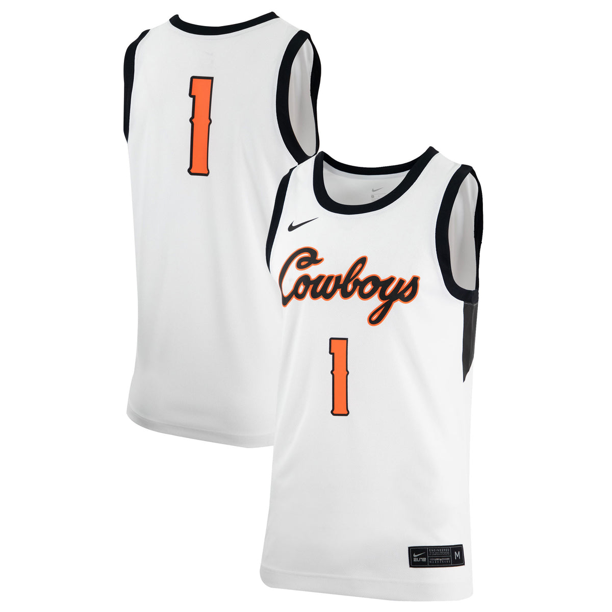 Oklahoma State Cowboys white Retro jersey