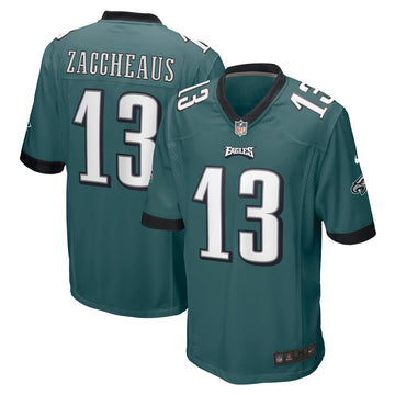 Olamide Zaccheaus Philadelphia Eagles green jersey