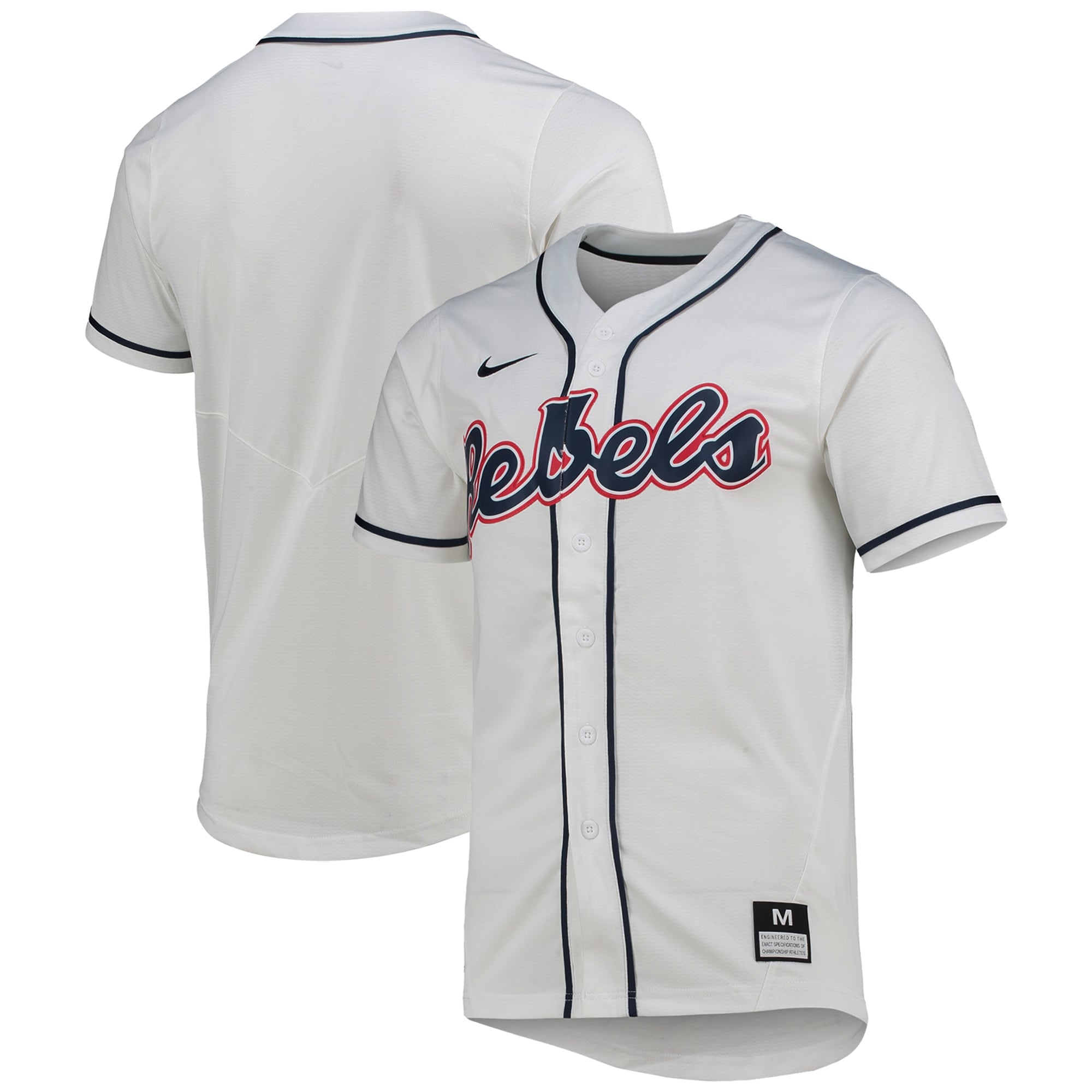 Ole Miss Rebels white jersey