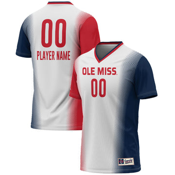 Ole Miss Rebels white jersey