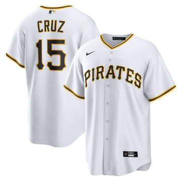 Oneil Cruz Pittsburgh Pirates white Home jersey