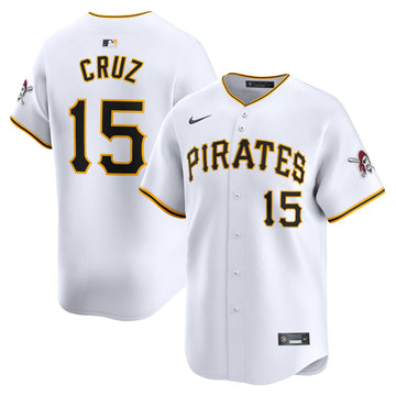 Oneil Cruz Pittsburgh Pirates white Limited jersey