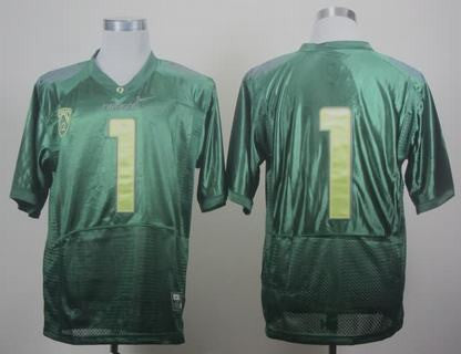Fan Oregon Ducks green jersey