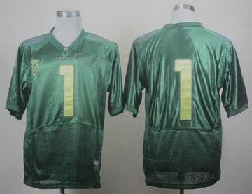 Fan Oregon Ducks green jersey