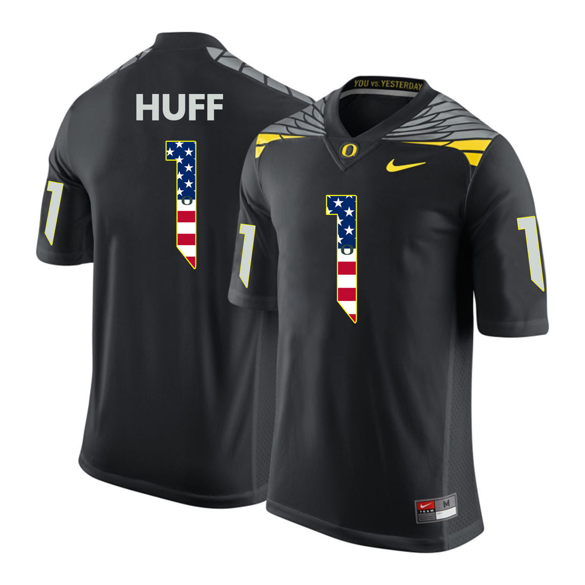 Josh Huff Oregon Ducks black jersey