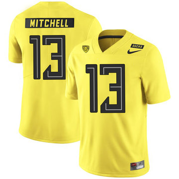 Dillon Mitchell Oregon Ducks yellow jersey