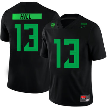 Troy Hill Oregon Ducks black jersey