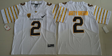 Mighty Oregon Oregon Ducks white Game jersey