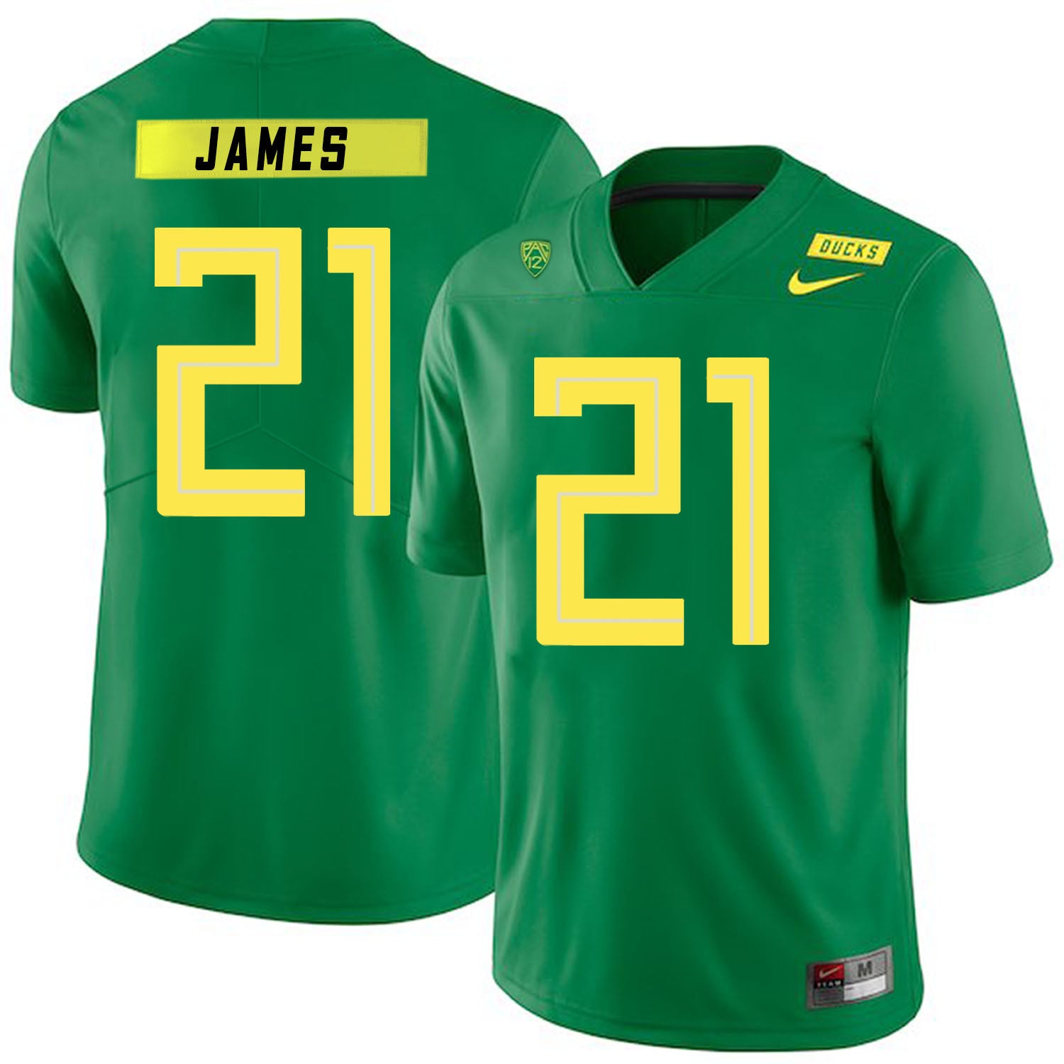 LaMichael James Apple Oregon Ducks green jersey
