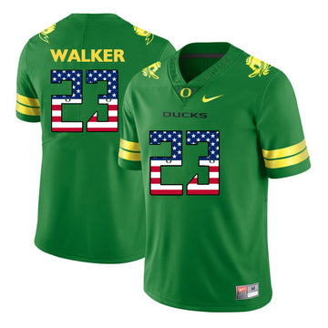 Walker Apple Oregon Ducks green jersey