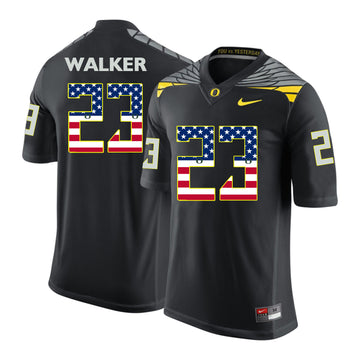 Walker Oregon Ducks black jersey