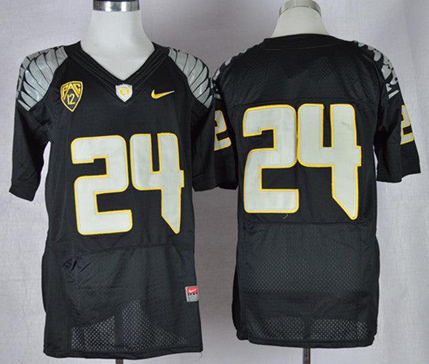 Barner Oregon Ducks black jersey
