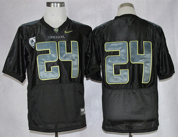 Barner Oregon Ducks black jersey