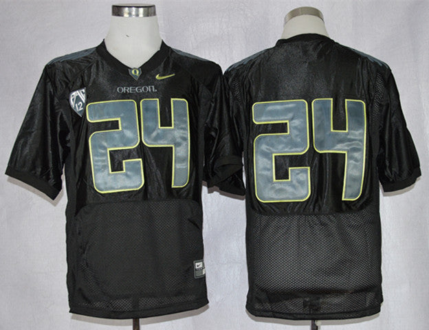 Barner Oregon Ducks black jersey