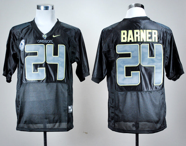 Kenjon Barner Oregon Ducks black jersey