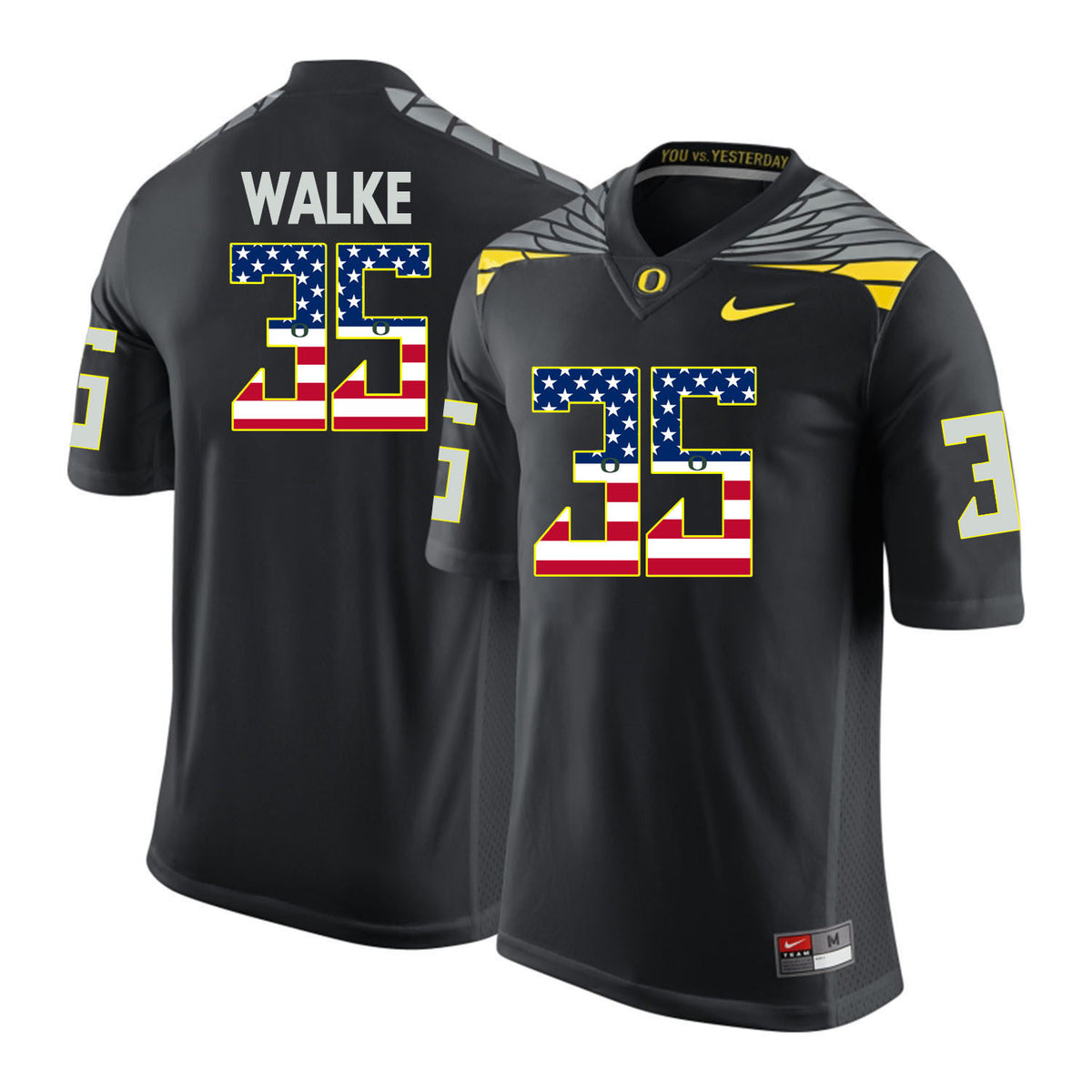 Joe Walker Oregon Ducks black jersey