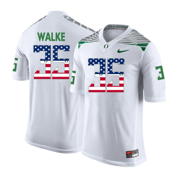 Joe Walker Oregon Ducks white jersey
