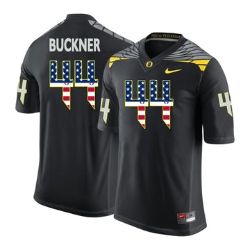 DeForest Buckner Oregon Ducks black jersey