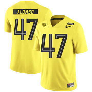 Kiko Alonso Oregon Ducks yellow jersey
