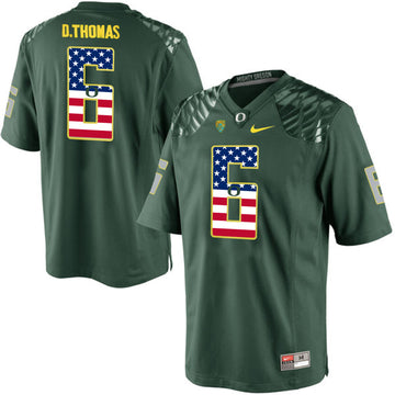 De'Anthony Thomas Oregon Ducks green Game jersey
