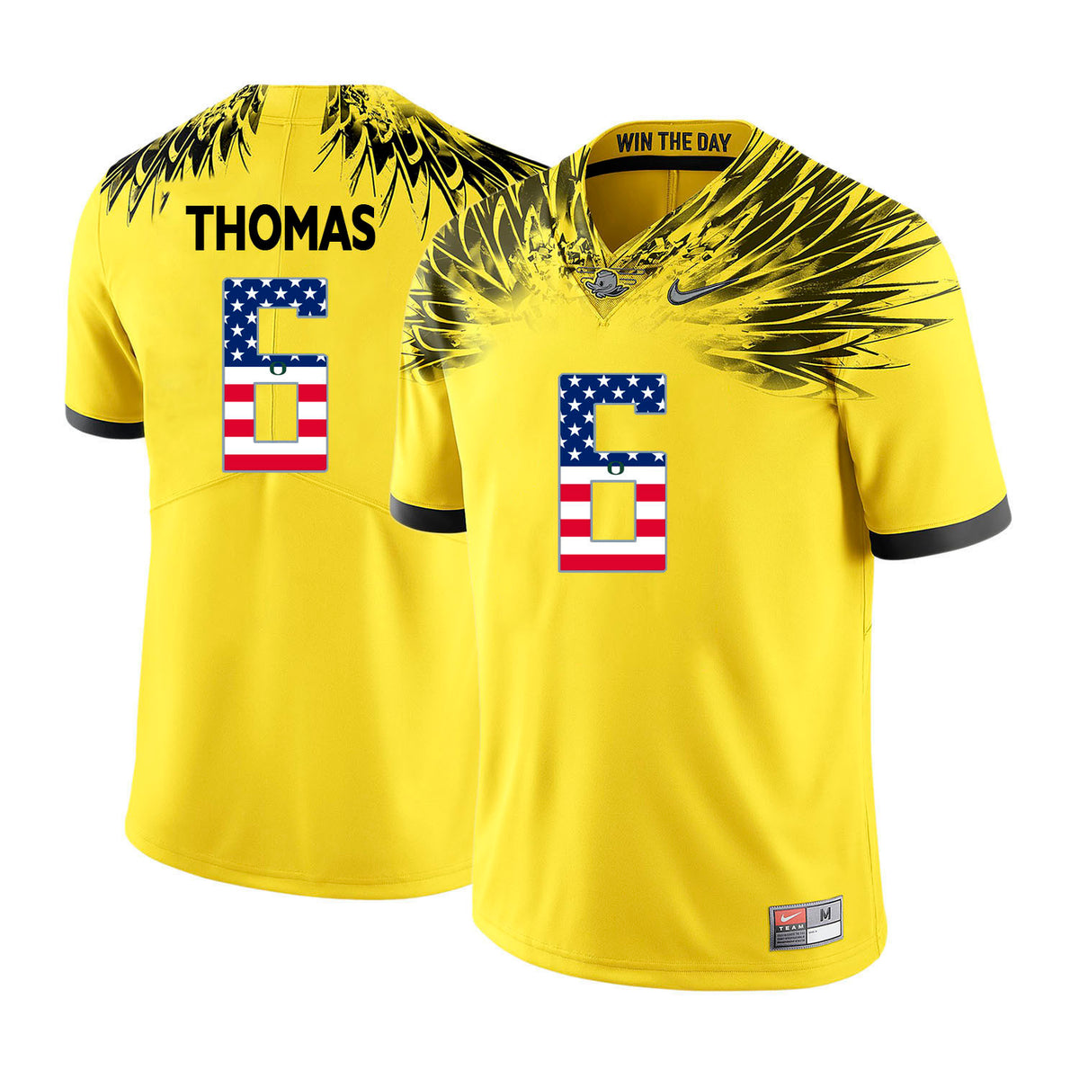 De'Anthony Thomas Oregon Ducks yellow jersey