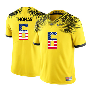 De'Anthony Thomas Oregon Ducks yellow jersey