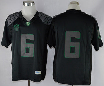 D.Thomas Oregon Ducks black Lights Out jersey