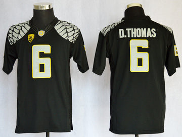 D.Thomas Oregon Ducks black Limited jersey