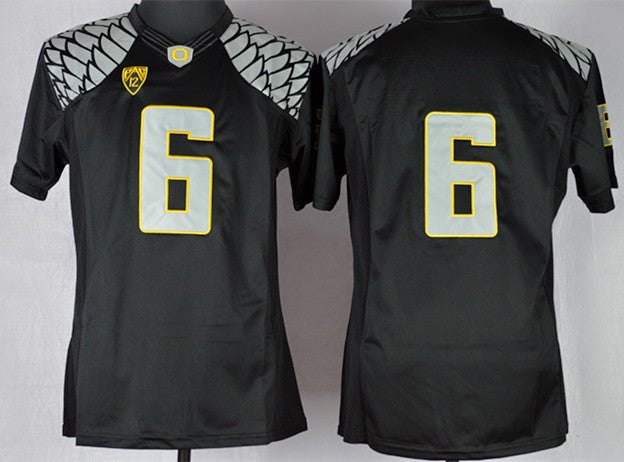 D.Thomas Oregon Ducks black jersey