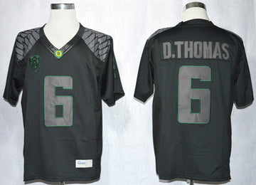 D.Thomas Oregon Ducks black Limited jersey